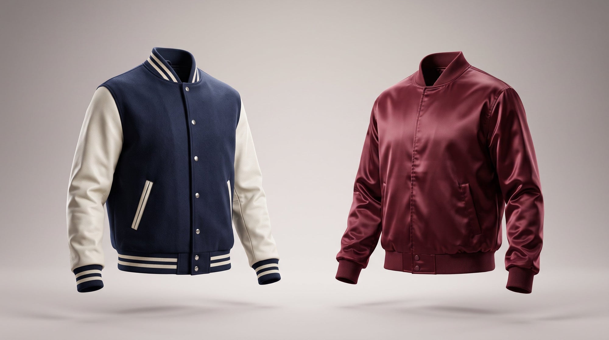 Satin Jacket vs Varsity Jacket: The Complete Style Guide