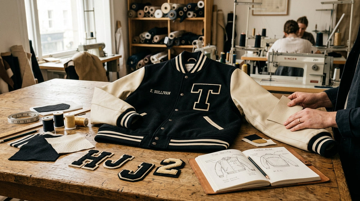 How to Design Your Own Varsity Jacket: Custom Letterman Jacket Builder, Patches, Colors & Personalization Guide