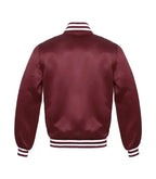 Maroon Satin Jacket True Varsity